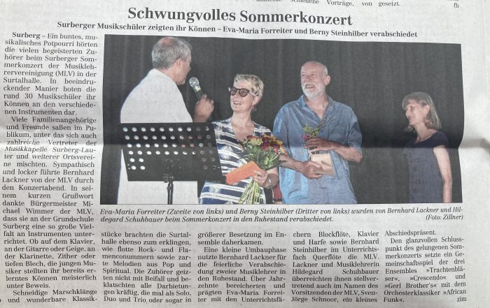 Zeitungsartikel